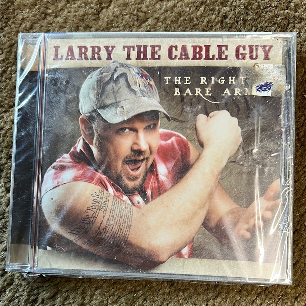 Larry the Cable Guy Comedy Comedian Right to Bare Arms Audio CD Sealed NEW